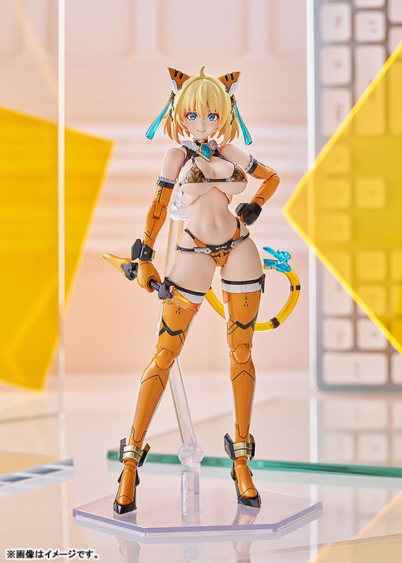 PLAMAX BP-02 BUNNY SUIT PLANNING Sophia F. Shirring: Tiger Armor Ver. Plastic Model(Pre-order)