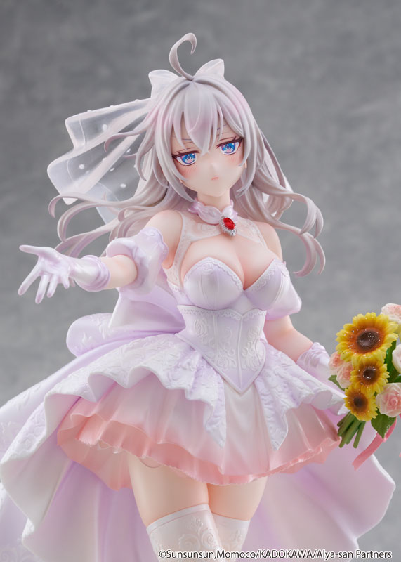 KDcolle Alya Sometimes Hides Her Feelings in Russian - Alisa Mikhailovna Kujou Wedding Dress Ver. 1/7 Complete Figure(Pre-order)