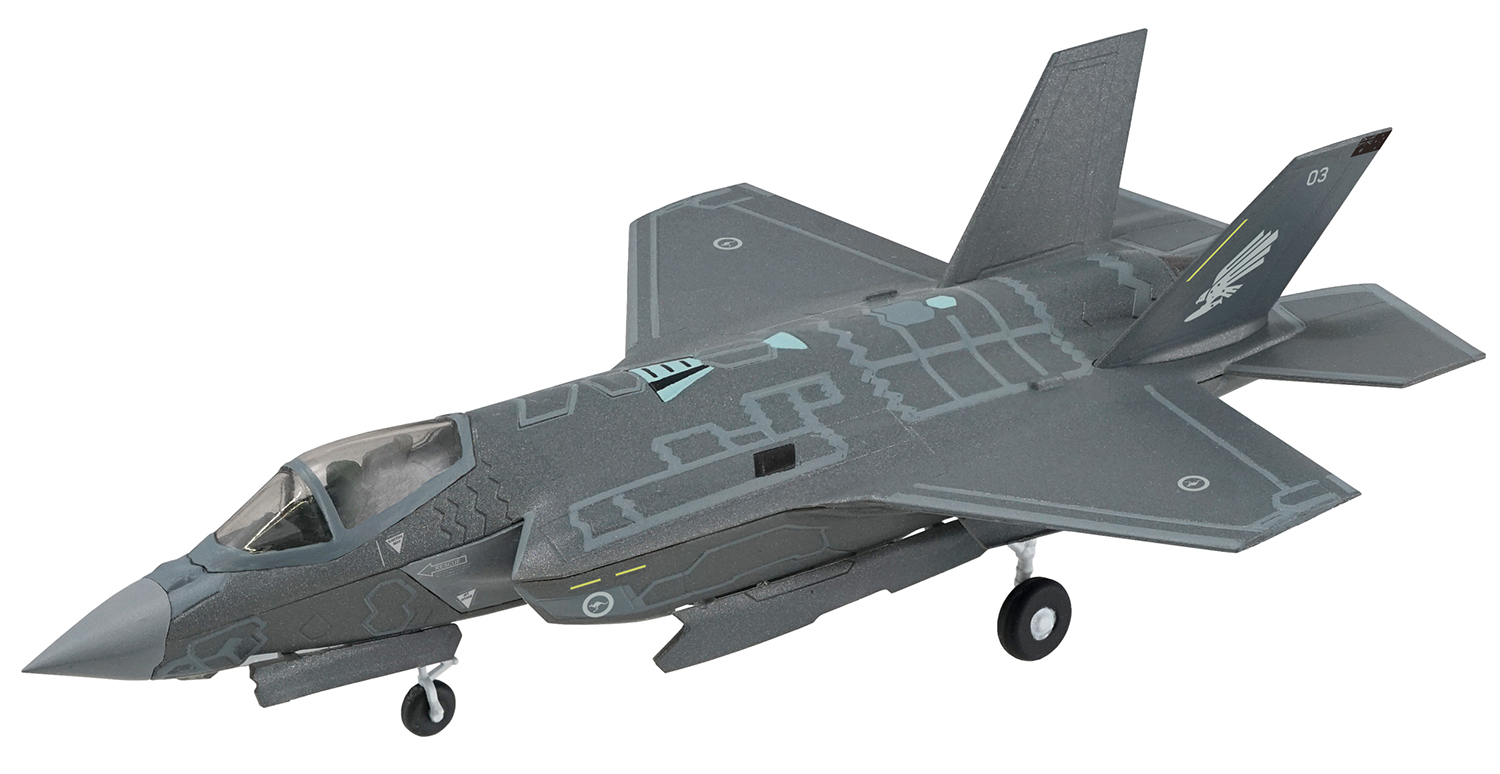 โมเดลเครื่องบินรบ ขนาด 1/144 F-toys High Spec Series Vol. 6 F-35 Lightning II Phase 2 #1-c F-35A Australian Air Force