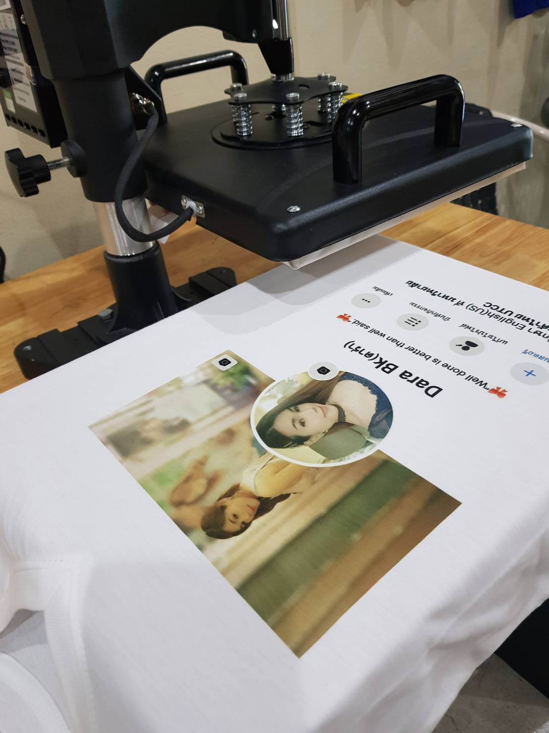 เซตเริ่มต้นธุรกิจสกรีนเสื้อ แก้ว A4 งานหมึกซับ ราคาเบาๆ