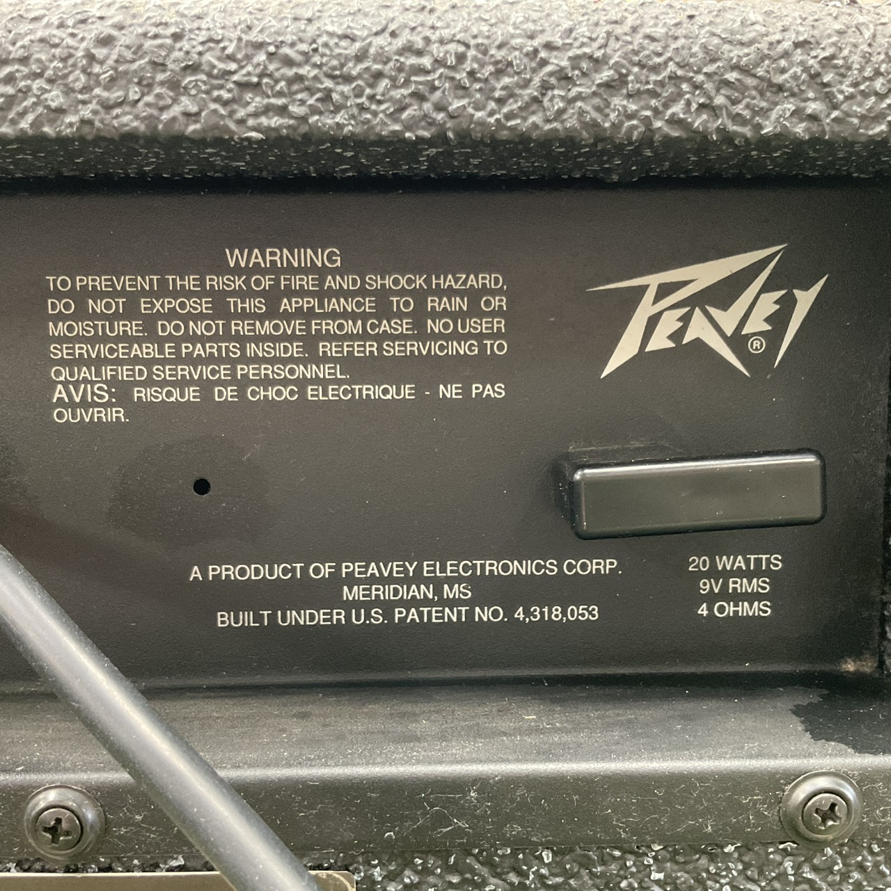 แอมป์เบส PEAVEY : MicroBASS