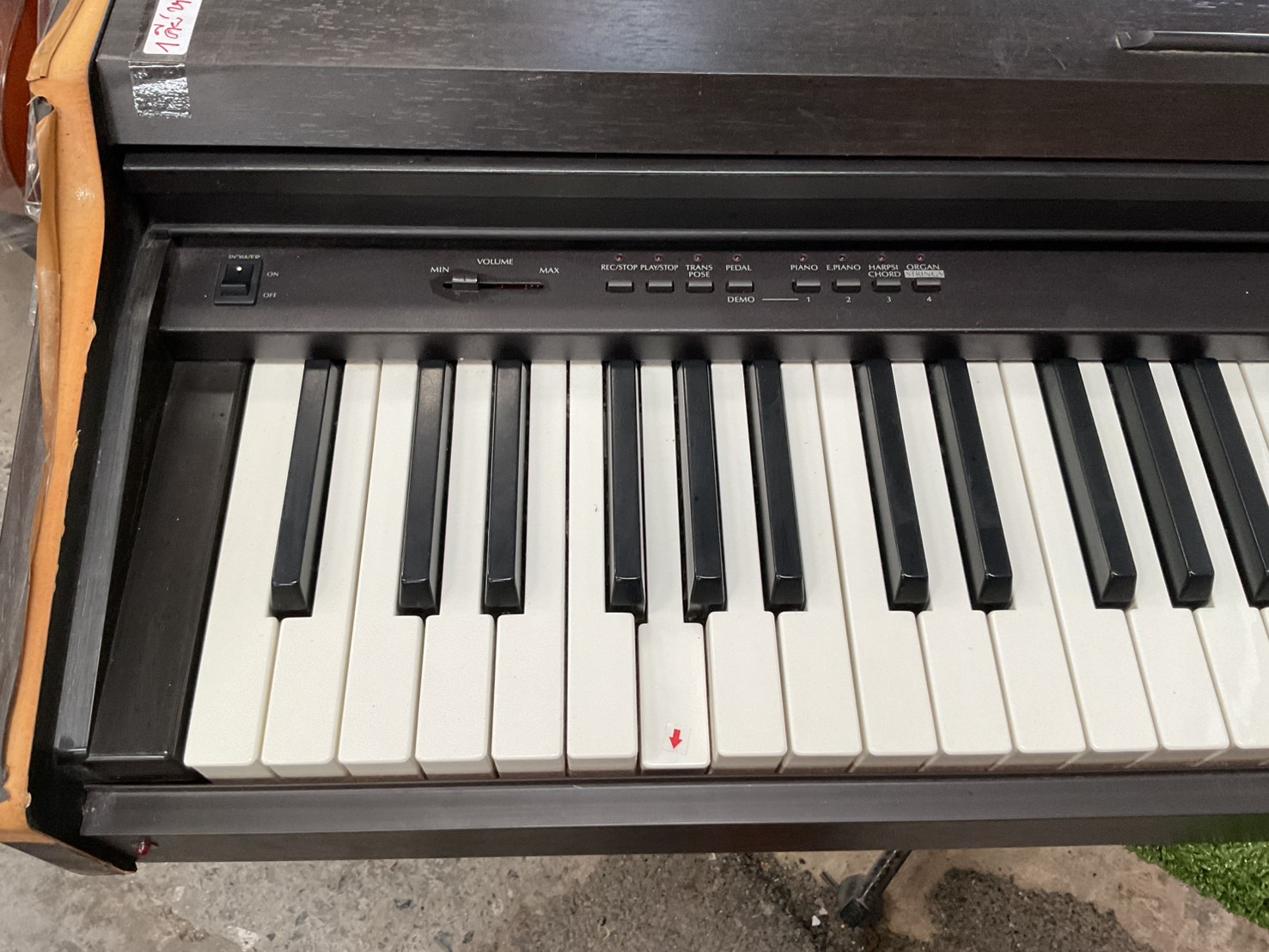 เปียโน COLUMBIA : EP-200T สินค้าไม่พร้อมใช้งาน (ต้องซ่อม)