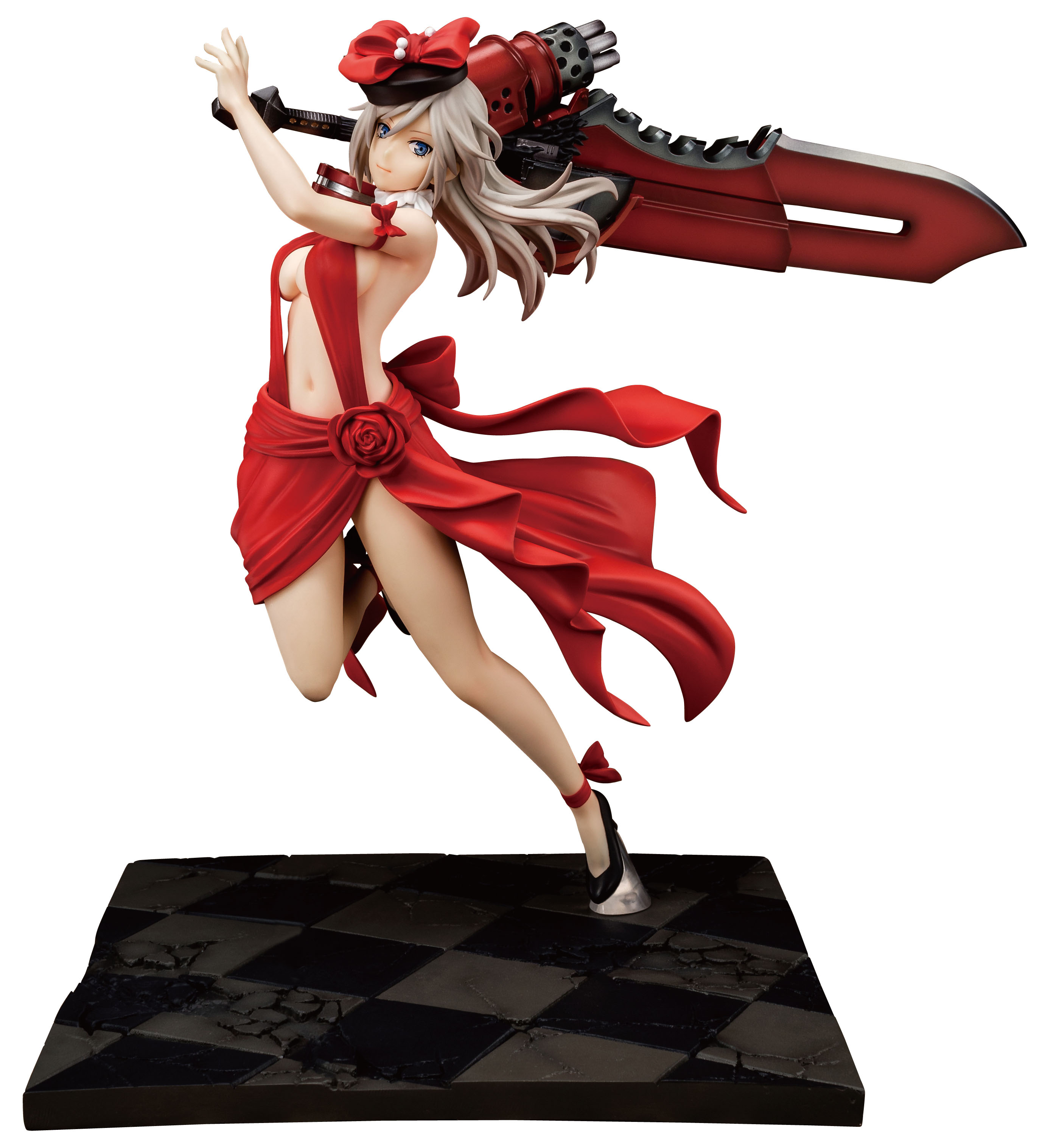 GOD EATER Alisa Ilinichina Amiella Crimson Anniversary Dress Ver. 1/7 Complete Figure(In-Stock)
