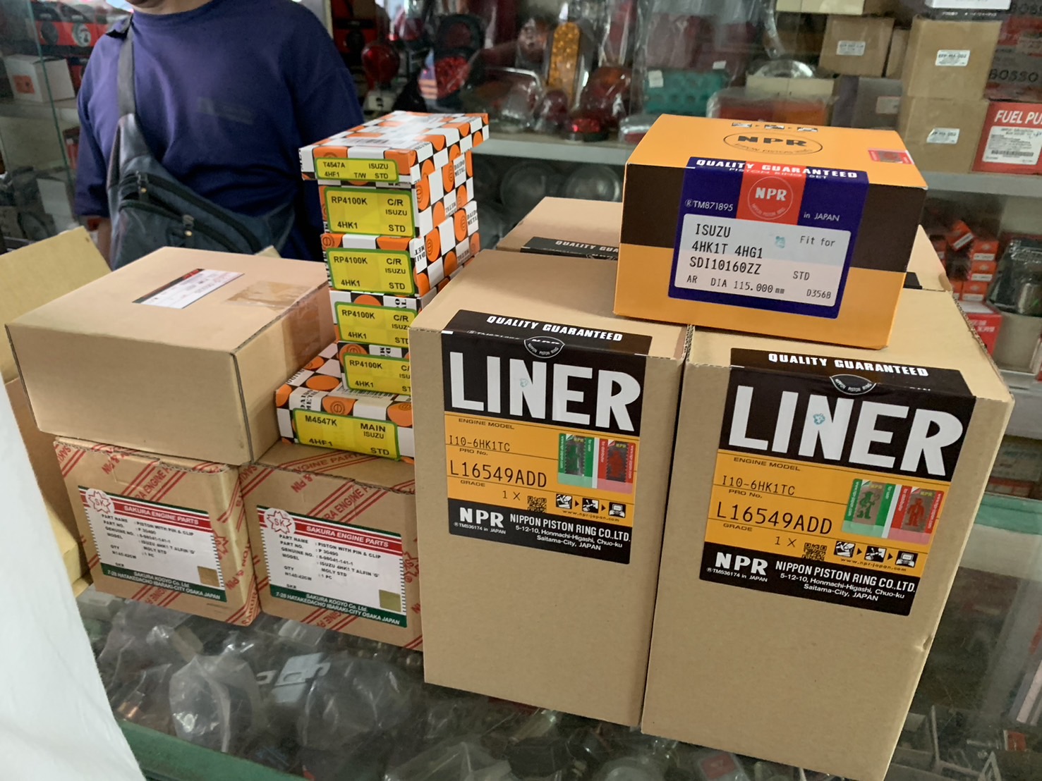 ชุดยกเครื่อง ISUZU 4HK1