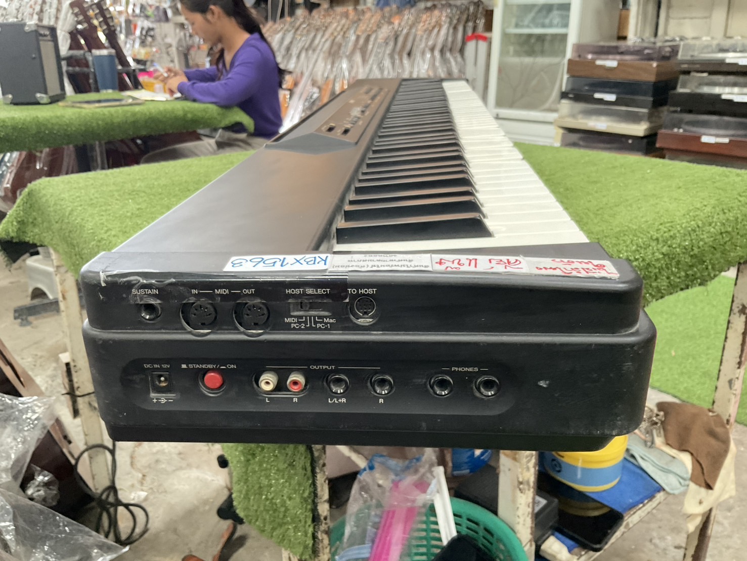 เปียโน YAMAHA : P-80 (ELECTRONIC) สินค้าไม่พร้อมใช้งาน (ต้องซ่อม)