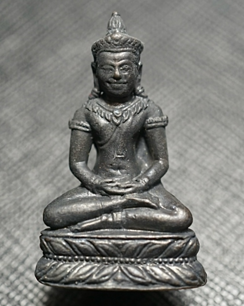 พระกริ่ง (สัมฤทธิ์รมดำ) Phra Kring (Bronze, black plated) SKU-03024