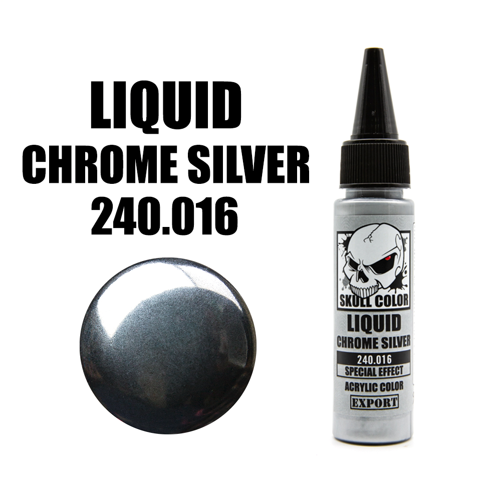สี Skull Color Special Effect SK240.016 Liquid Chrome Silver 35ml