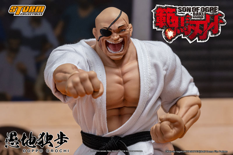 "Baki Hanma" Action Figure Doppo Orochi(Provisional Pre-order)
