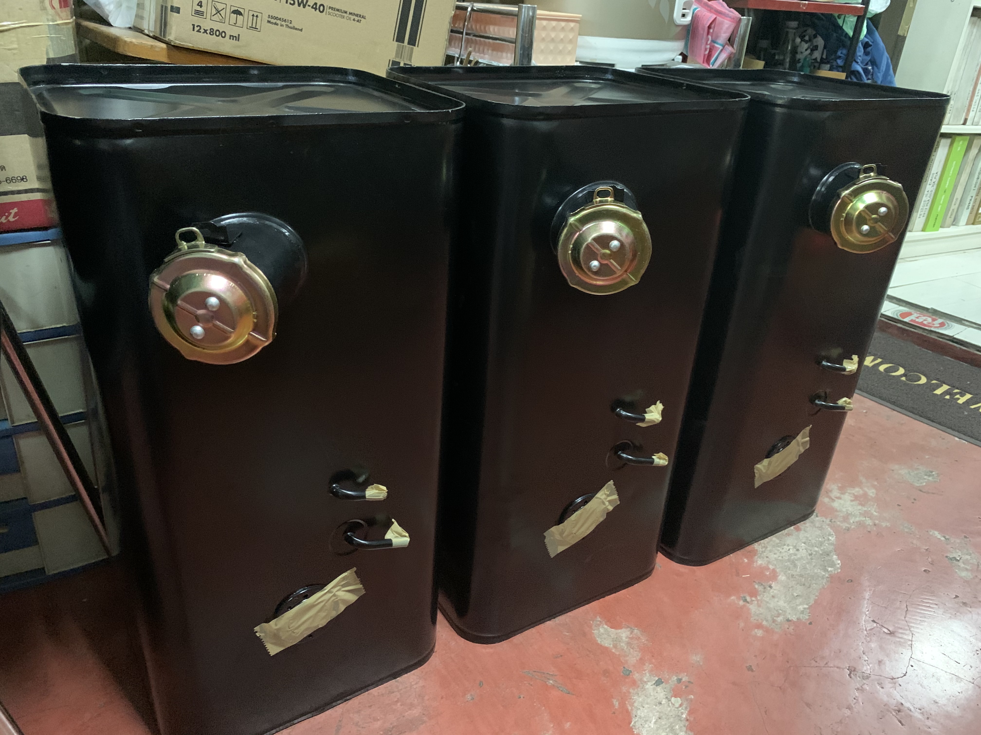 ถังน้ำมันรถบรรทุก 60 80 100 150 200 ลิตร