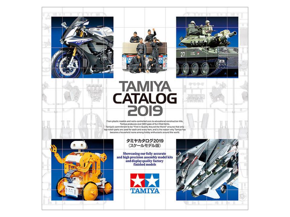 หนังสือแคตตาล็อก Tamiya Catalog (Scale Models) 2019