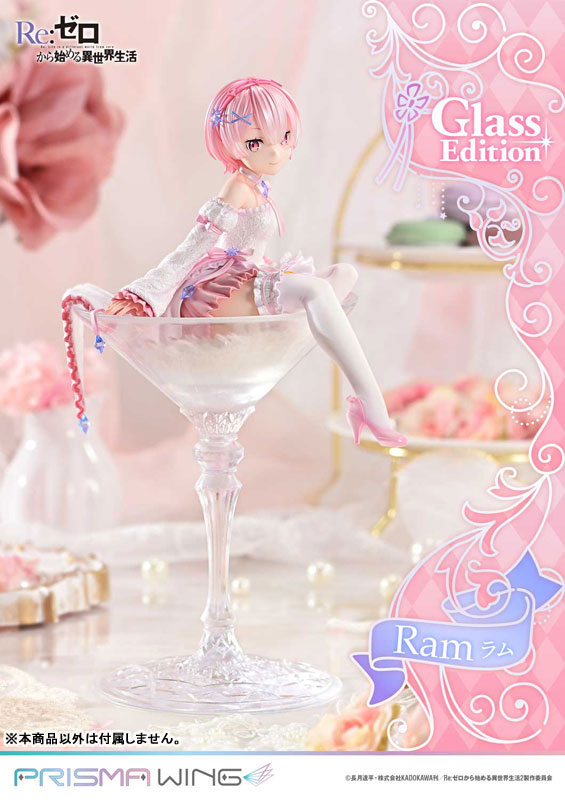 PRISMA WING Re:ZERO -Starting Life in Another World- Ram Glass Edition 1/7 Complete Figure(Pre-order)