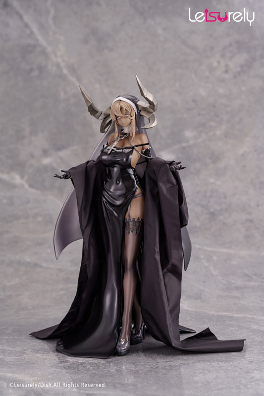 Black Nun Illustrated by DISH 1/7 Complete Figure(Pre-order)