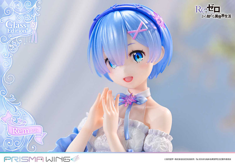 PRISMA WING Re:ZERO -Starting Life in Another World- Rem Glass Edition 1/7 Complete Figure(Pre-order)