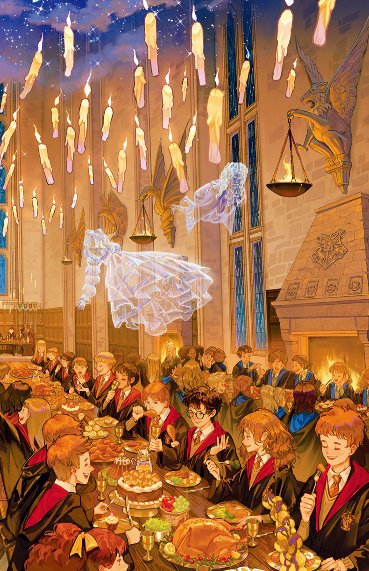 [Pre-Order] TOI x Harry Potter Jigsaw puzzle Hogwarts Great Hall 1000psc. จิ๊กซอว์ห้องโถงใหญ่ฮอกวอตส์