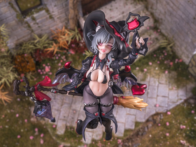 Apprentice Witch Hoshikawa Neco 1/12 Complete Model Action Figure Black Hair Ver.(Pre-order)