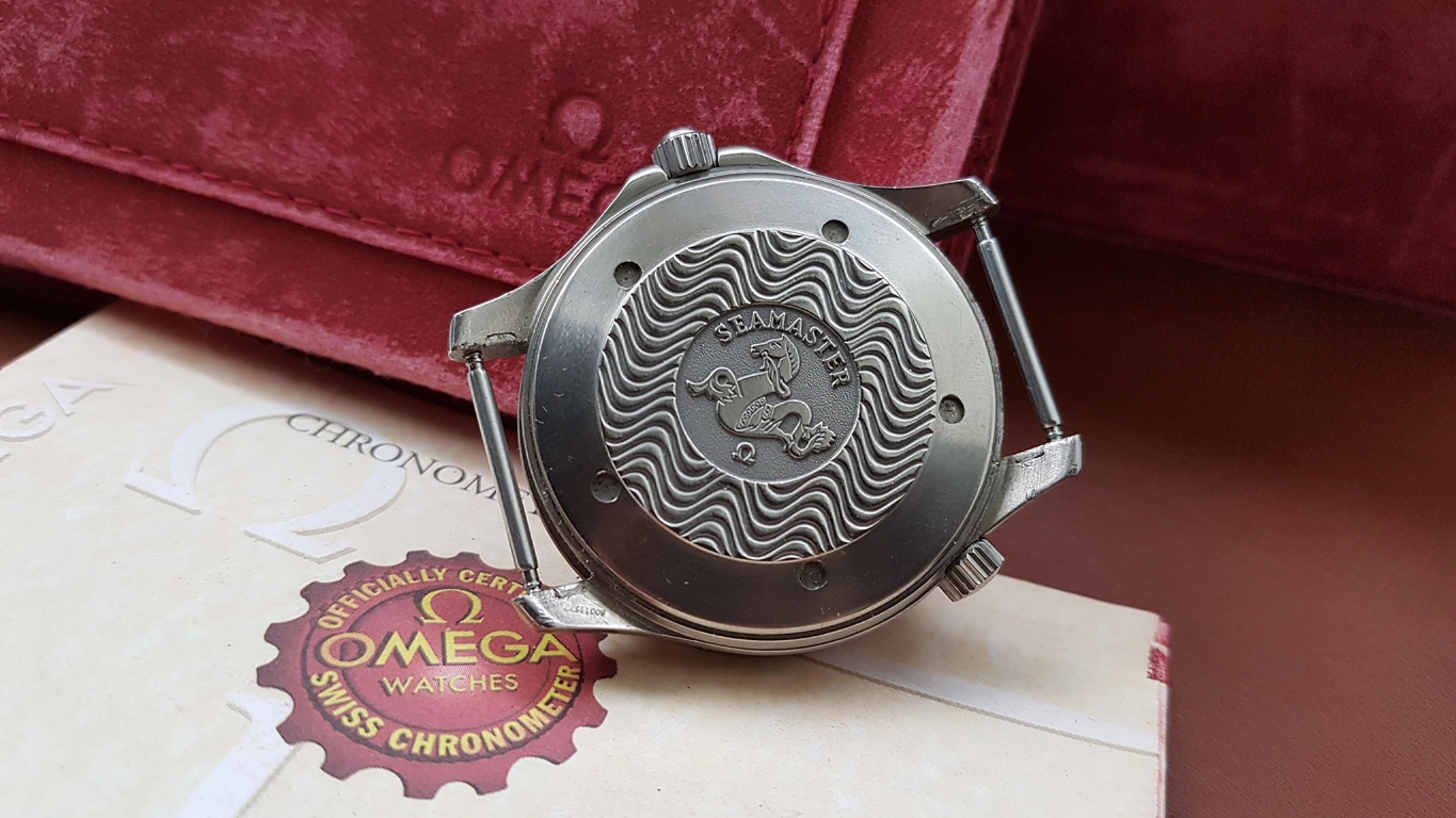 Omega Seamaster Pro 300m เข็มดาบ ตัวเรือน ทำจาก Titanium ขนาดKing Size 41mm ไม่รวมเม็ดมะยม