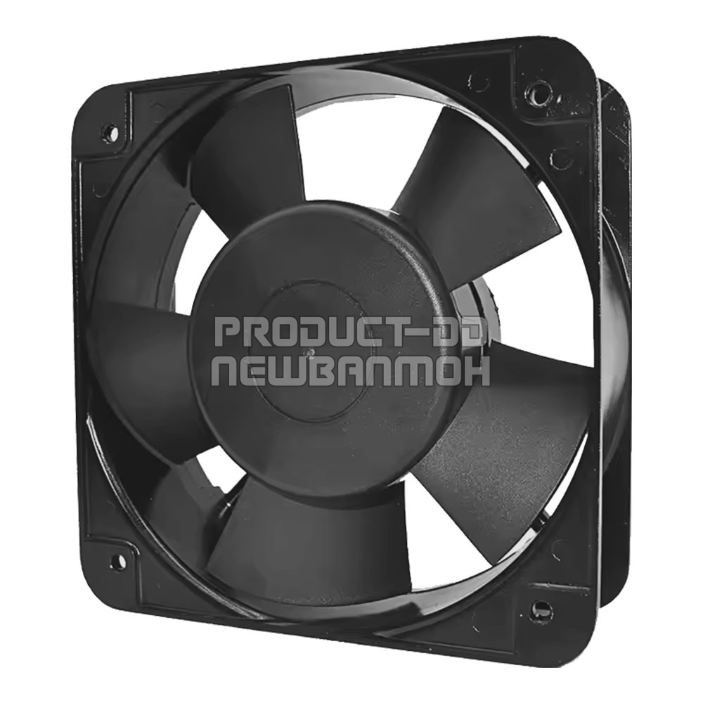 พัดลมระบายความร้อน AC 220V 15050HBL บอลแบริ่ง Ball Bearing ขนาด 6 นิ้ว (15x15x5 ซม.)