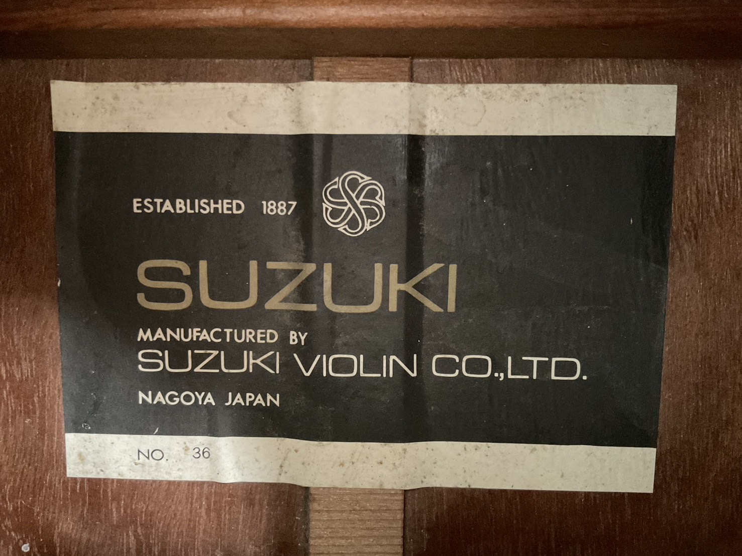 กีต้าร์คลาสสิค SUZUKI : No.36