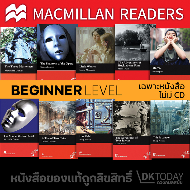 MACMILLAN READERS BEGINNER LEVEL (BOOK ONLY)