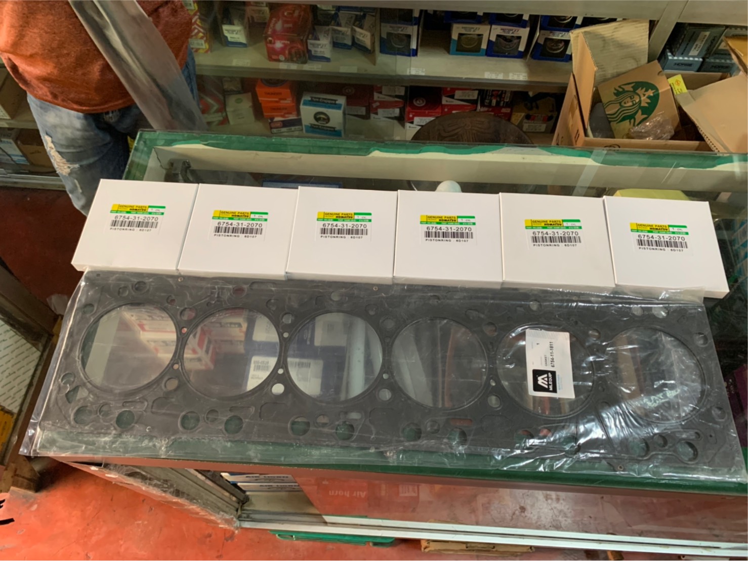 ชุดยกเครื่อง KOMATSU 6D107