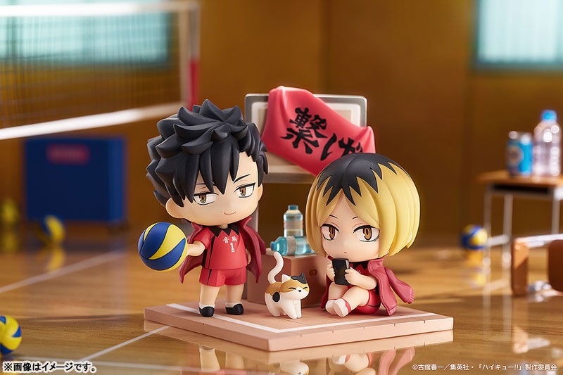 Qset+ Haikyuu!! Tetsuro Kuroo & Kenma Kozume Complete Figure(Pre-order)