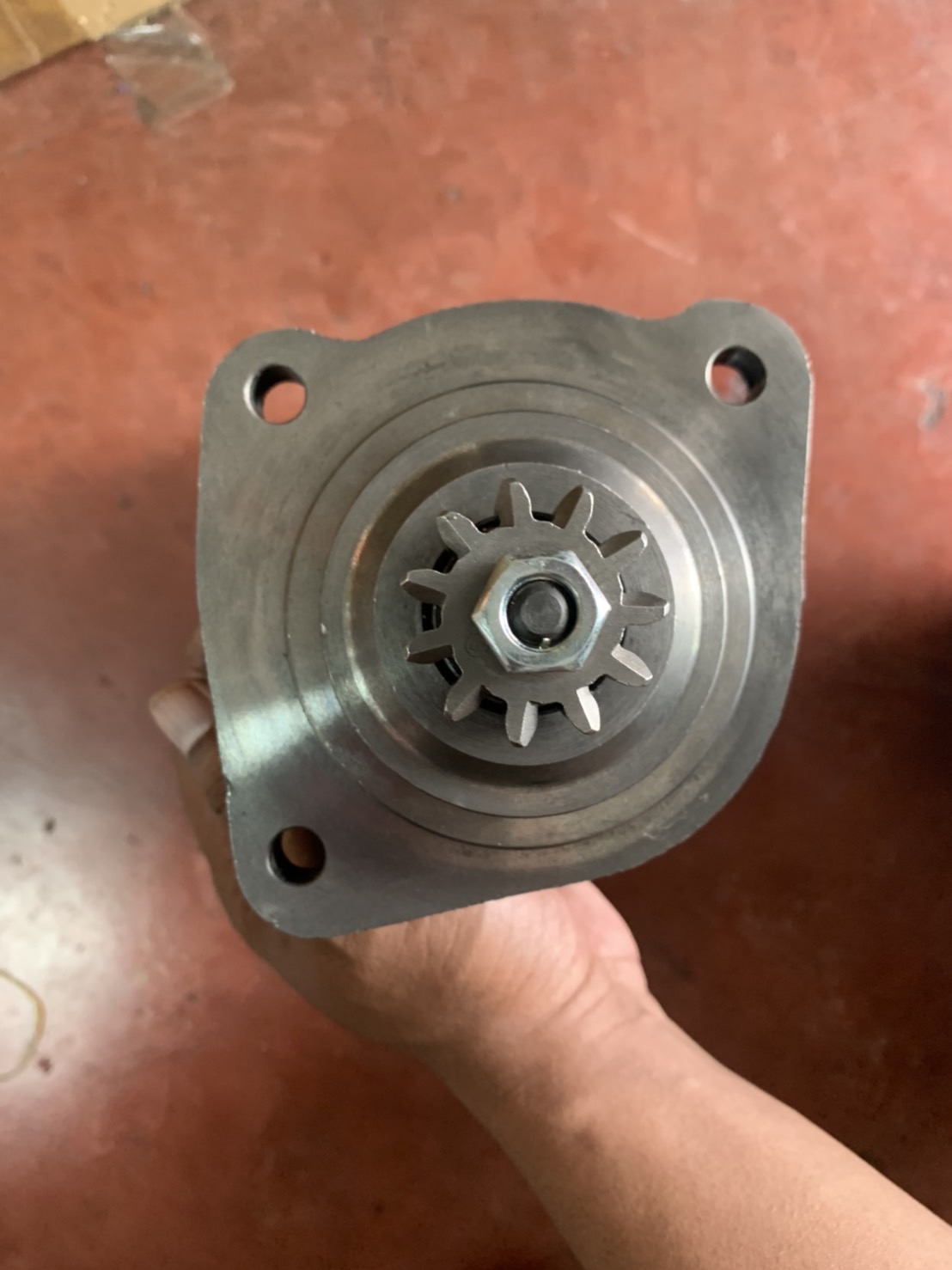 ไดสตาร์ท Benz BOSCH หัวลาก Scania 24V 11 ฟัน เฟืองโต 41 mm 6.6 KW