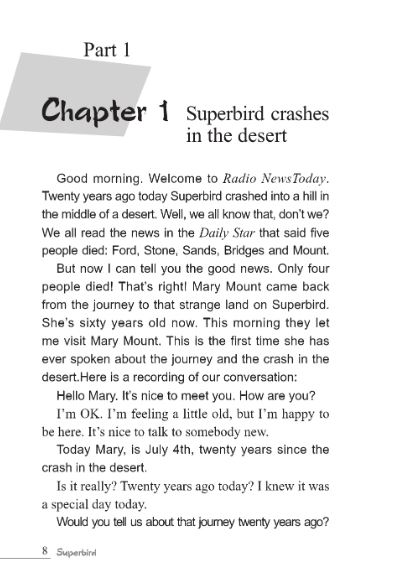 หนังสืออ่านนอกเวลาภาษาอังกฤษเรื่อง Superbird (ระดับ 2) Superbird (Level 2)