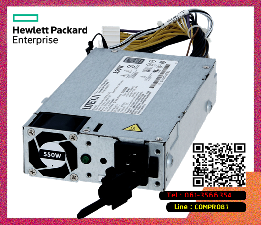 HPE 550W,FIO,Power Supply Kit, 730941-B21, 748949-001, 766879-001, HSTNS-PL53, PS-2551-2C-LF