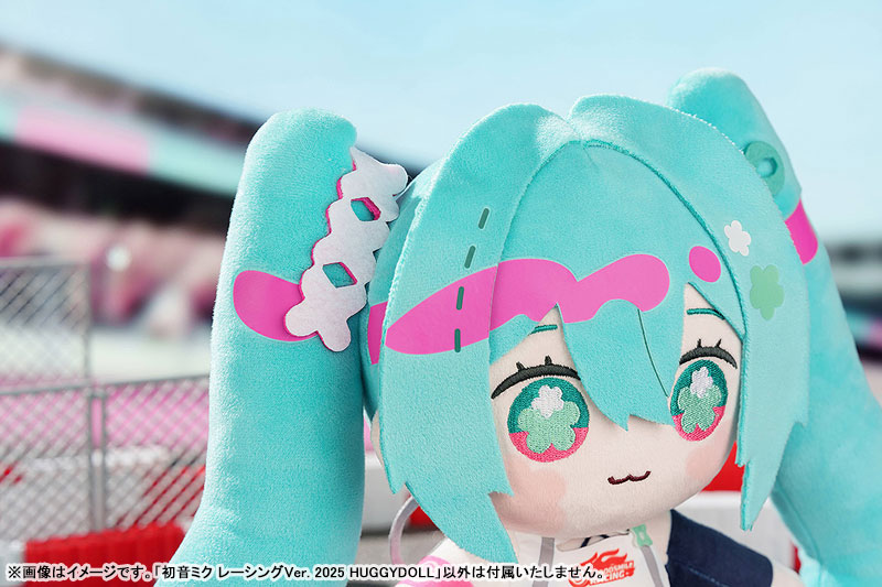 Hatsune Miku GT Project Hatsune Miku: Racing Ver. 2025 HUGGYDOLL(Pre-order)