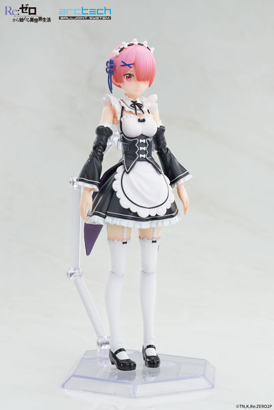 [Bonus] ARCTECH Posable Series Re:ZERO -Starting Life in Another World- Ram 1/8 Posable Figure(Pre-order)
