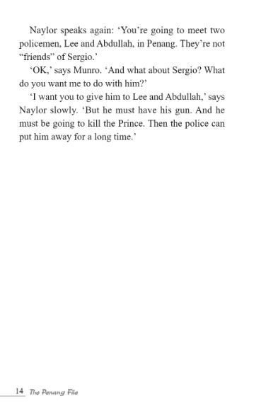 หนังสืออ่านนอกเวลาภาษาอังกฤษเรื่อง The Penang File (ระดับเบื้องต้น) The Penang File (Entry Level)