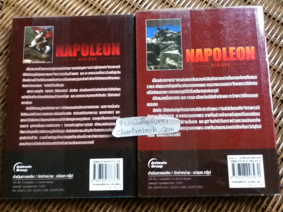 จักรพรรดินักรบ นโปเลียน (2 เล่ม/ชุด)/ บรรยง บุญฤทธิ์