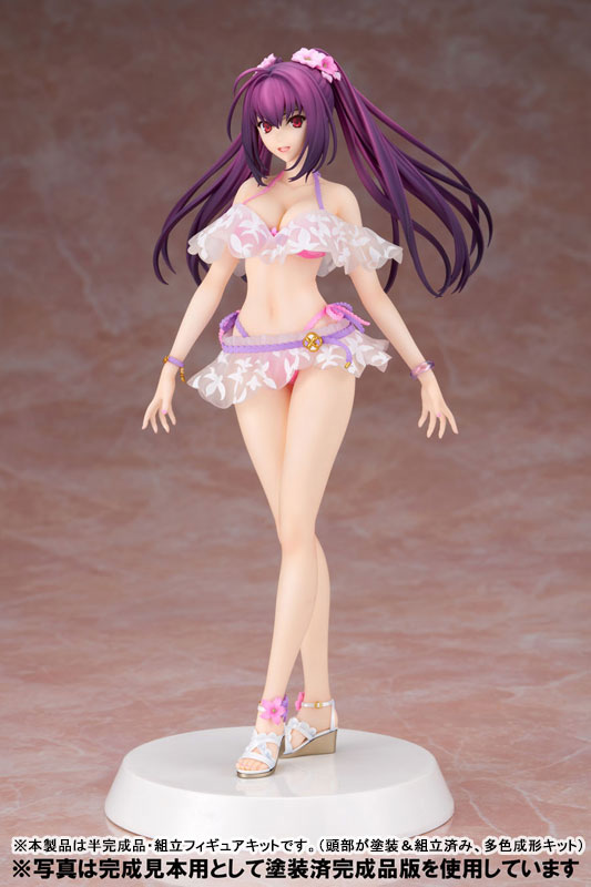 Assemble Heroines Fate/Grand Order Ruler/Scathach-Skadi [Summer Queens] Partially Complete Model Assembly Figure(Pre-order)