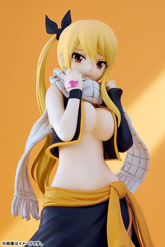 POP UP PARADE FAIRY TAIL (Comic) Lucy Heartfilia Natsu Costume Ver. L size Figure(Pre-order)