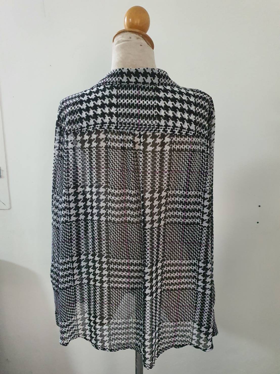 FF05658 เสื้อแฟชั่น ชีฟอง มือสอง อก 52 นิ้ว