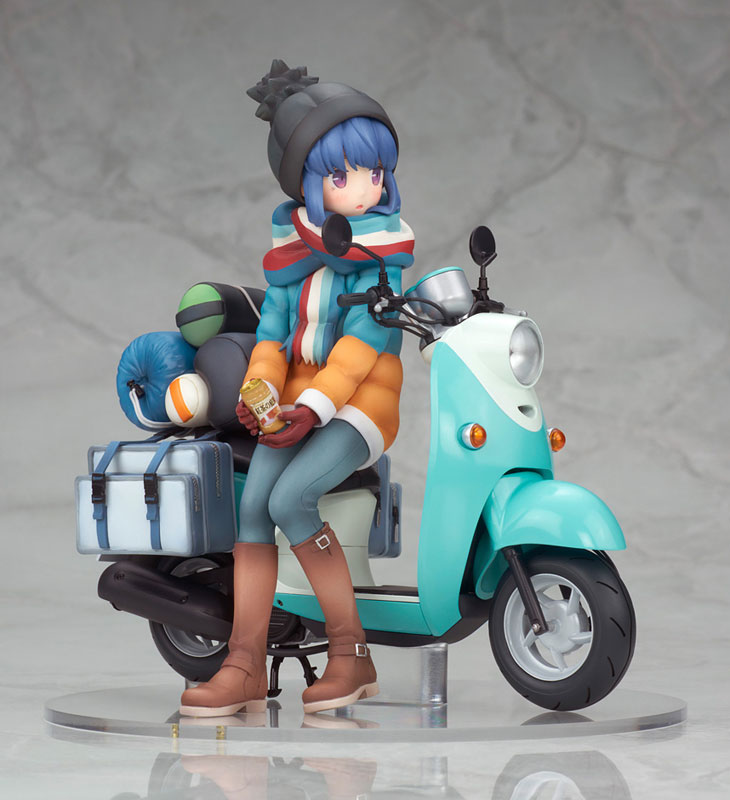 Yuru Camp Rin Shima with Scooter 1/10 Complete Figure(Pre-order)