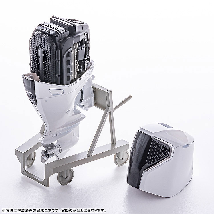 PLAMAX MF-88 minimum factory Minori with Honda Outboard Engine BF350 Plastic Model(Pre-order)