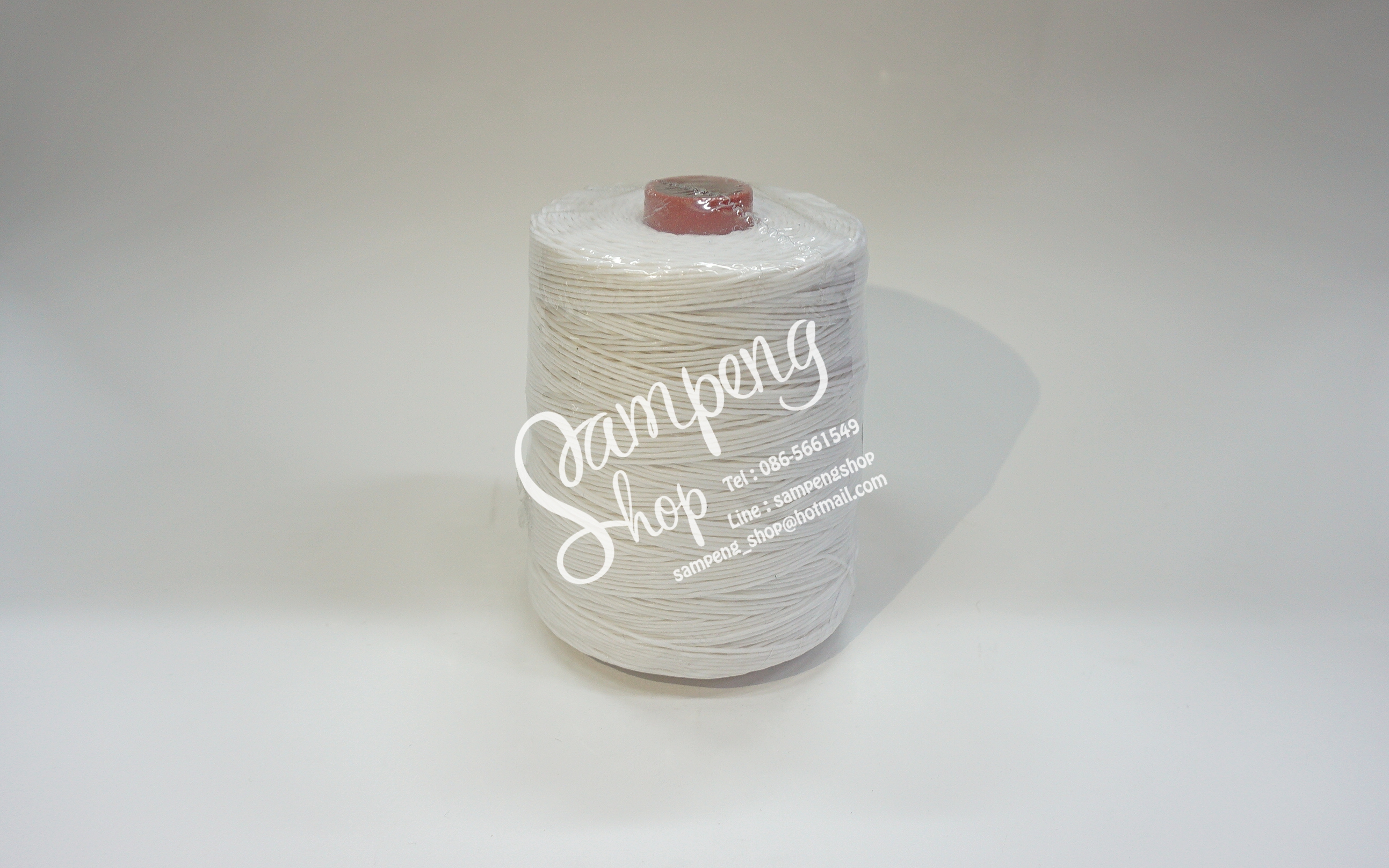 เชือกเทียน สีขาว