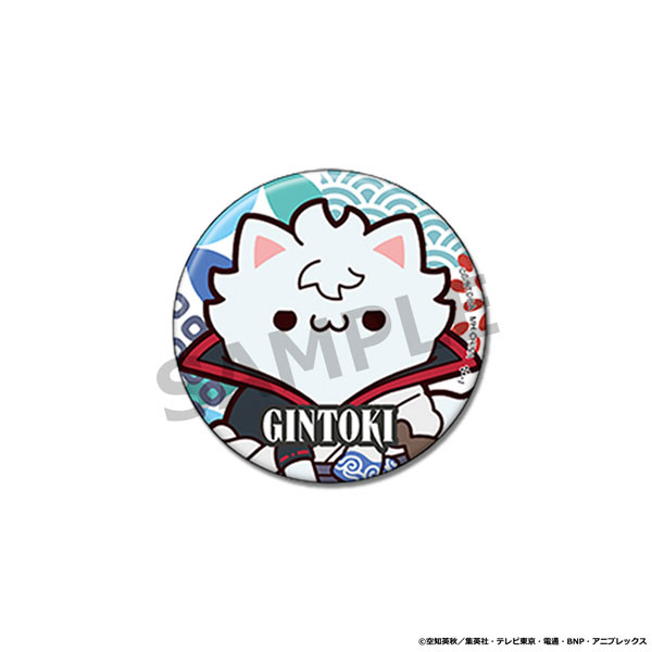 MEGA CAT PROJECT Gintama Nyantama! Nya-Nya-Nya-Nya- Tin Badge Collection 16Pack BOX(Pre-order)