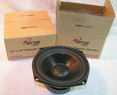Dayton Audio DC130A-8 5-1/4" Classic Woofer Speaker