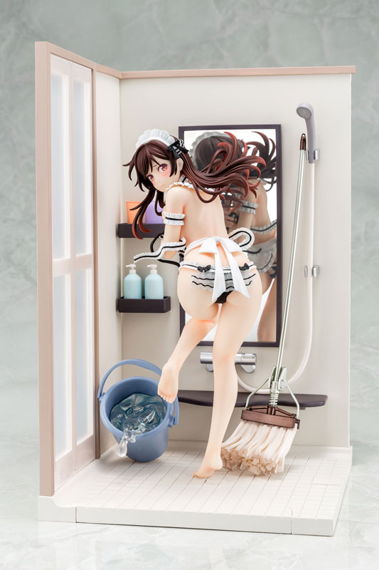 1/6 scale pre-painted completed figure Rent-A-Girlfriend MIZUHARA Chizuru Maid Bikini de cleanup figure(Pre-order)