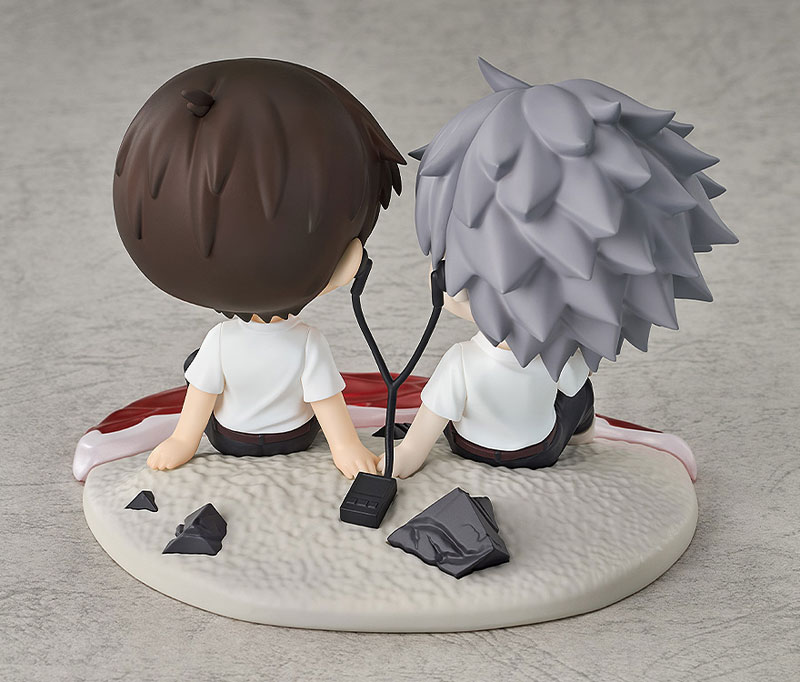 Mini Memory Rebuild of Evangelion Shinji Ikari & Kaworu Nagisa Complete Figure(Pre-order)
