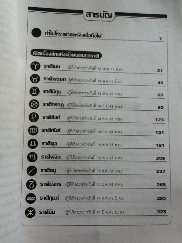 เปลือกนอกแก่นใน คนทั้ง12ราศี/ ซิเซโร