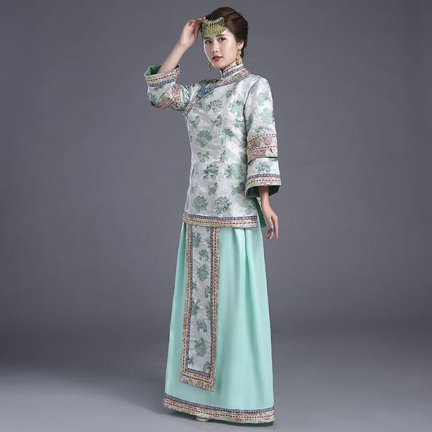 ชุดสตรีสมัยราชวงศ์ชิง/สาธารณรัฐจีน 清朝古装服装民国女装服 Qing Dynasty Women's Costumes/ China Republic Women's Costumes