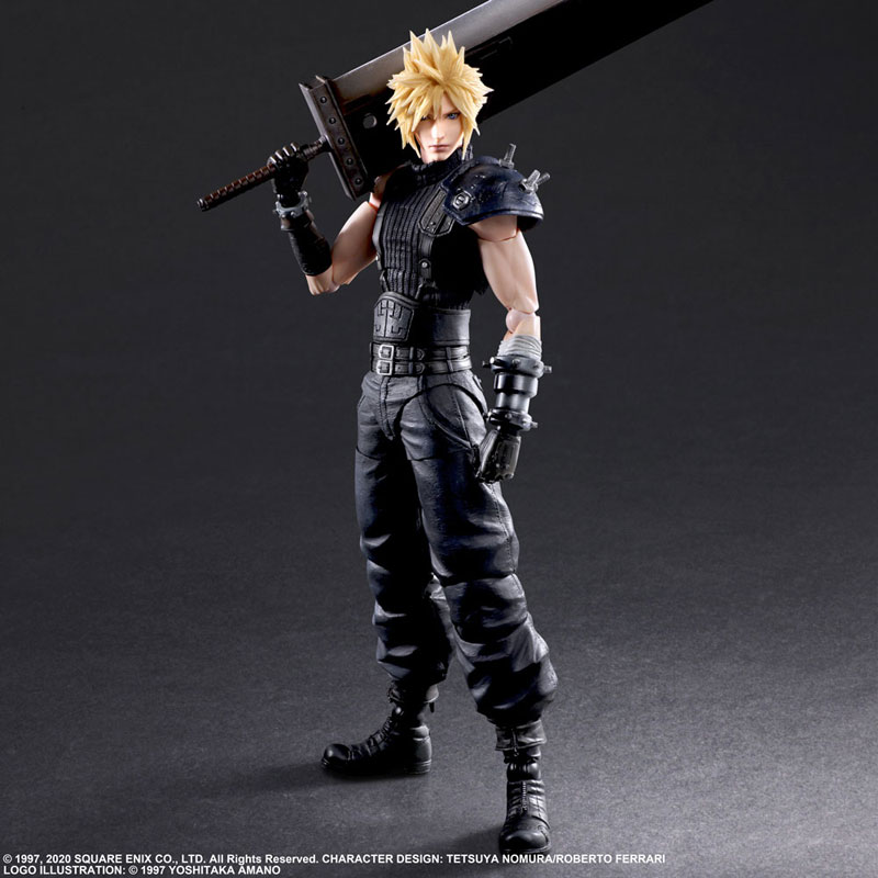 Final Fantasy VII Remake PLAY ARTS Kai Cloud Strife Version 2(In-Stock)
