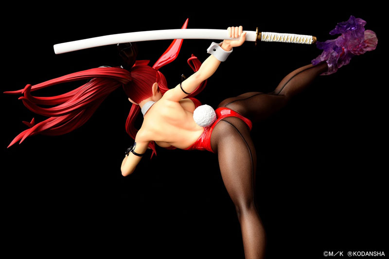 FAIRY TAIL Erza Scarlet High Kick ver. Crimson Bunny 1/6 Complete Figure(Pre-order)(Single Shipment)