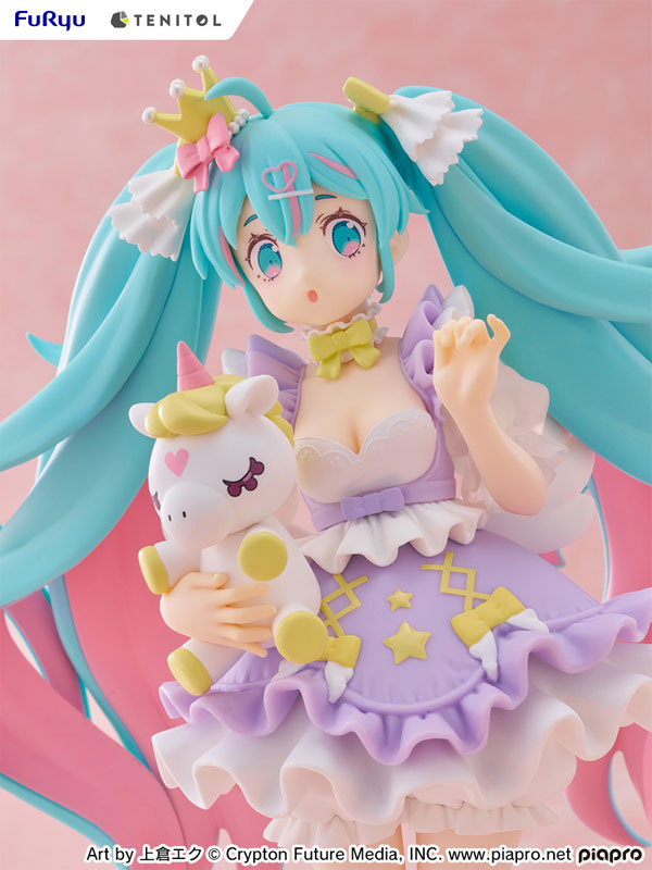 TENITOL Hatsune Miku Yumekawa Princess Lavender ver. Complete Figure(Pre-order)