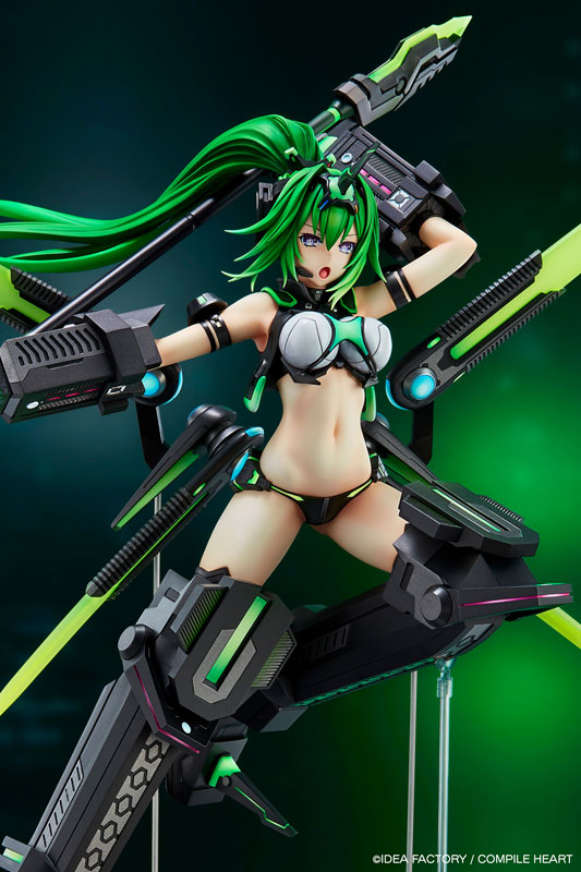 [AmiAmi Exclusive Bonus] [Exclusive Sale] New Dimension Game Neptunia VII Next Green AmiAmi Exclusive Bonus Edition Figure(Pre-order)(Single Shipment)