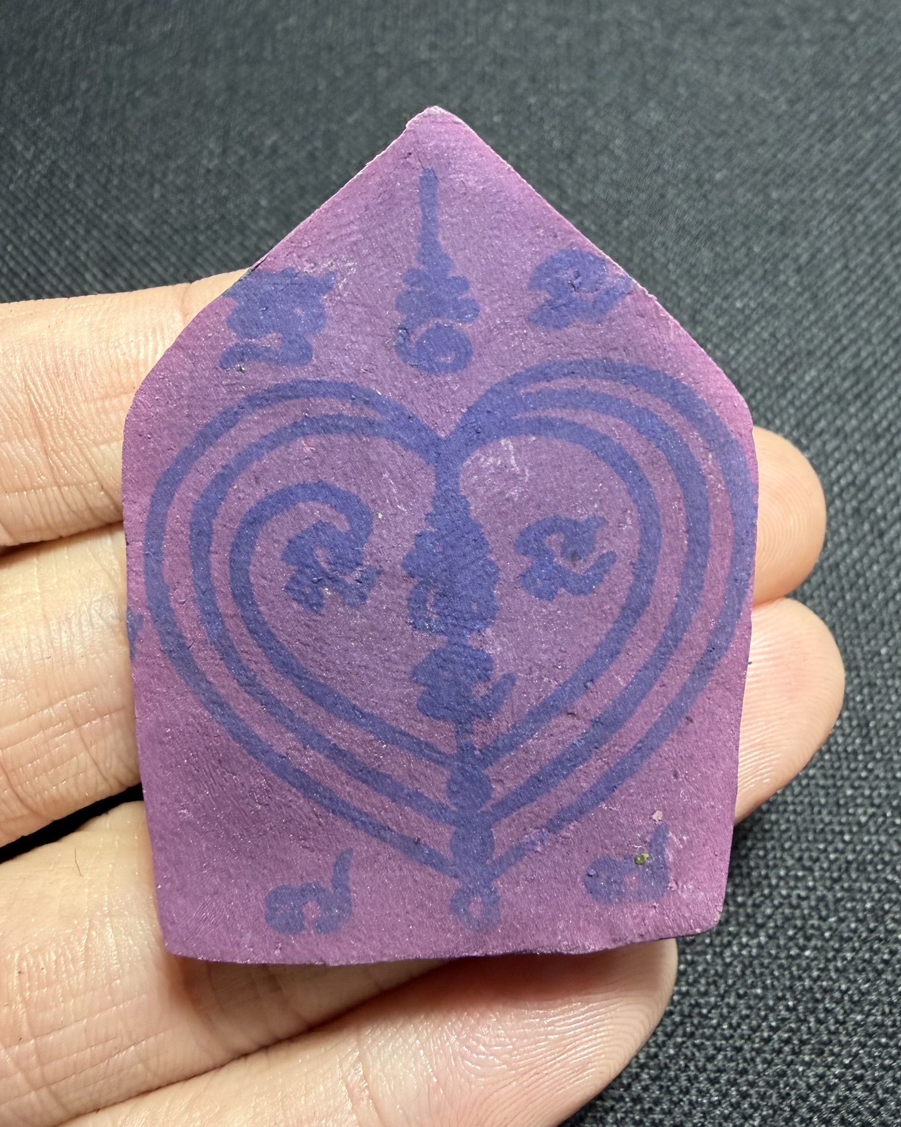 พญาเขาคำเขารักเขาหลง (สีม่วง) Golden Horn Prince. (purple color) SKU-03539