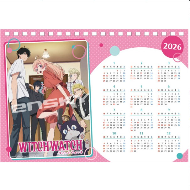 TV Anime "Witch Watch" CL-031 2026 Tabletop Calendar(Released)